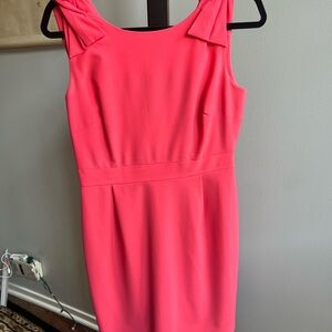 J. Crew Vibrant Pink Mini Dress